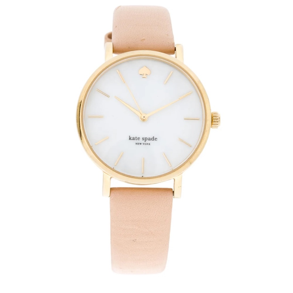 Kate spade pink and rose gold watch